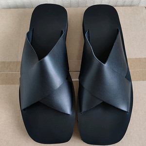 식스핏 슬리퍼260 남성 키높이 회사 사무실 학생슬리퍼