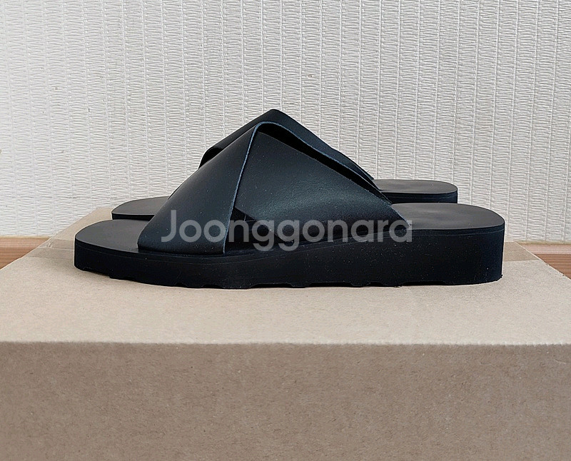 식스핏 슬리퍼260 남성 키높이 회사 사무실 학생슬리퍼--2