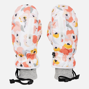 헬로우 엘리시움 스키 보드 장갑 플로랄 새제품