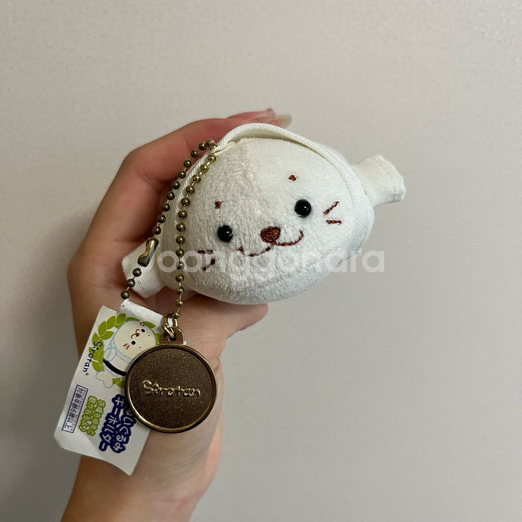 산엑스 고전 시로탄 인형 키링 메달 삑삑이--0