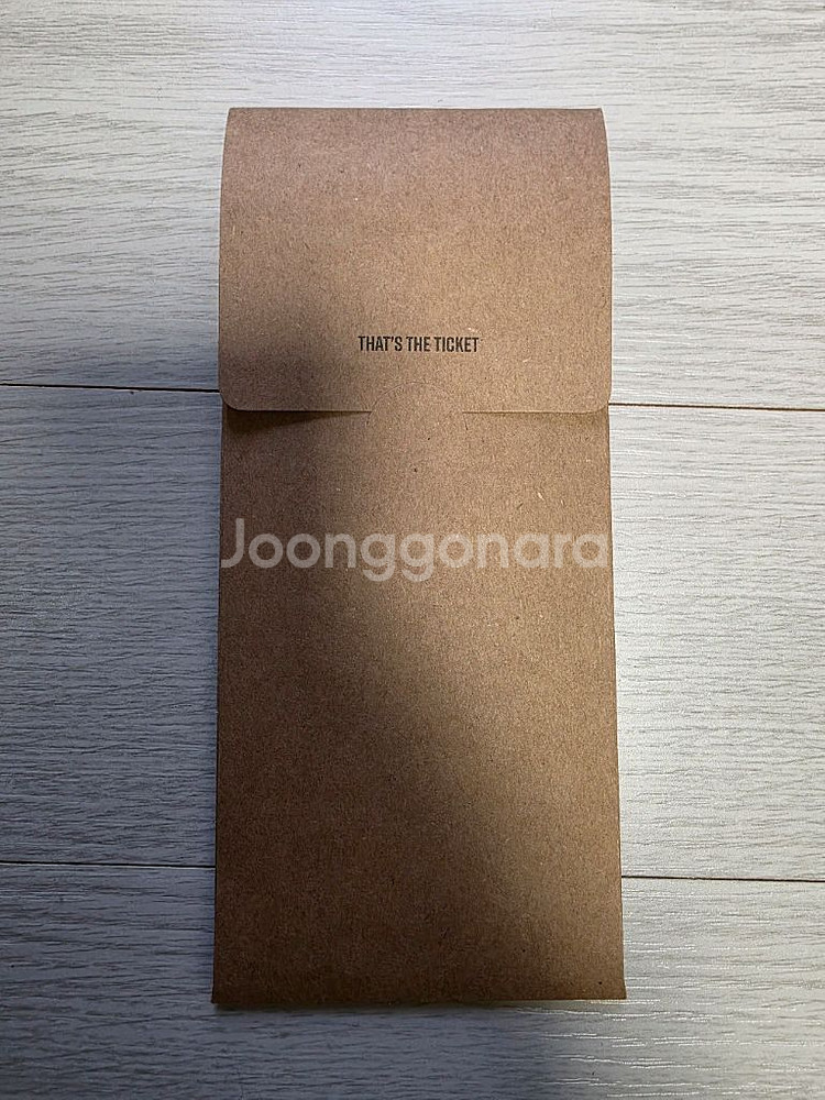 어쩔수가없다 TTT(THATS THE TICKET)--1