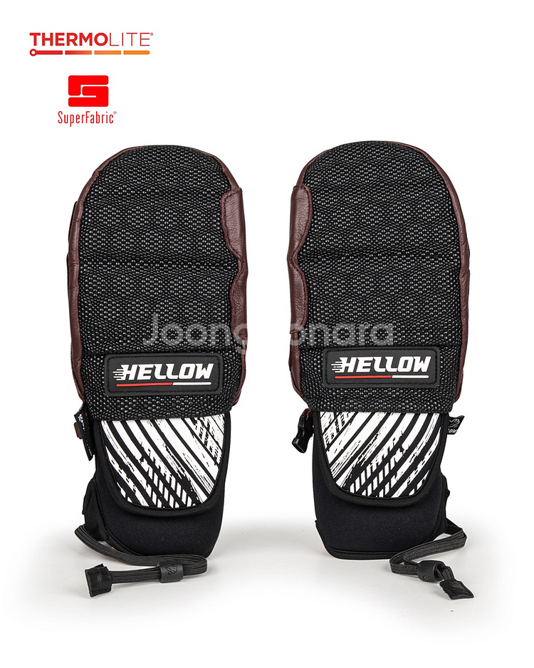 헬로우 타노스 mitt 스키 보드 장갑 블랙 새제품--0