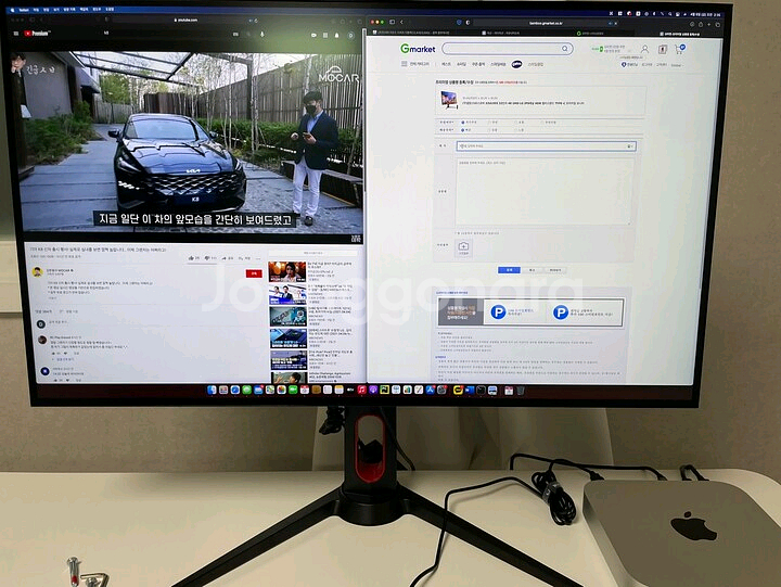 32uld995 4k 크로스오버 모니터팝니다--0