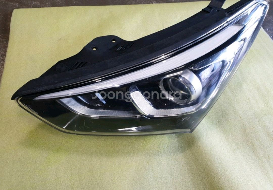 순정 싼타페dm더프라임 헤드라이트 운전석--0