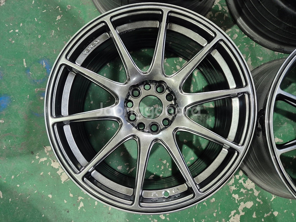 [중고휠] 18인치 텐알 고스트크롬 중고휠 한대분 판매--2