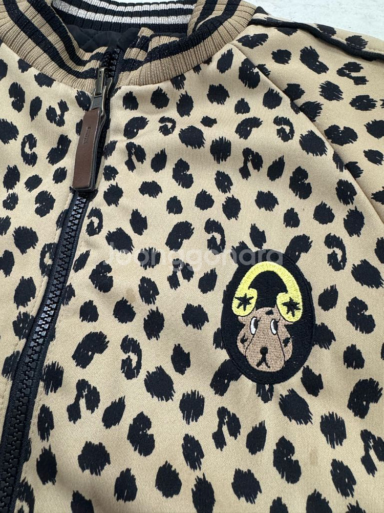 리미떼두두 리버시블 호피누빔점퍼(3xl)--3