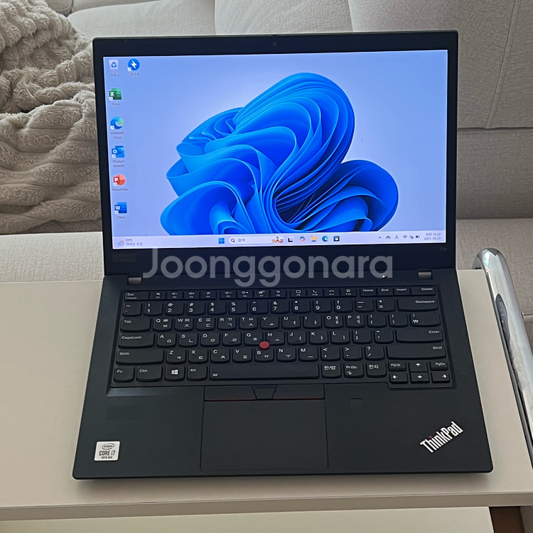 레노버 씽크패드 T14 i7-10세대 노트북--4