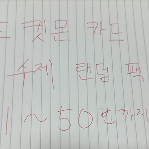 포켓몬카드 수제팩 SR 이상 확정