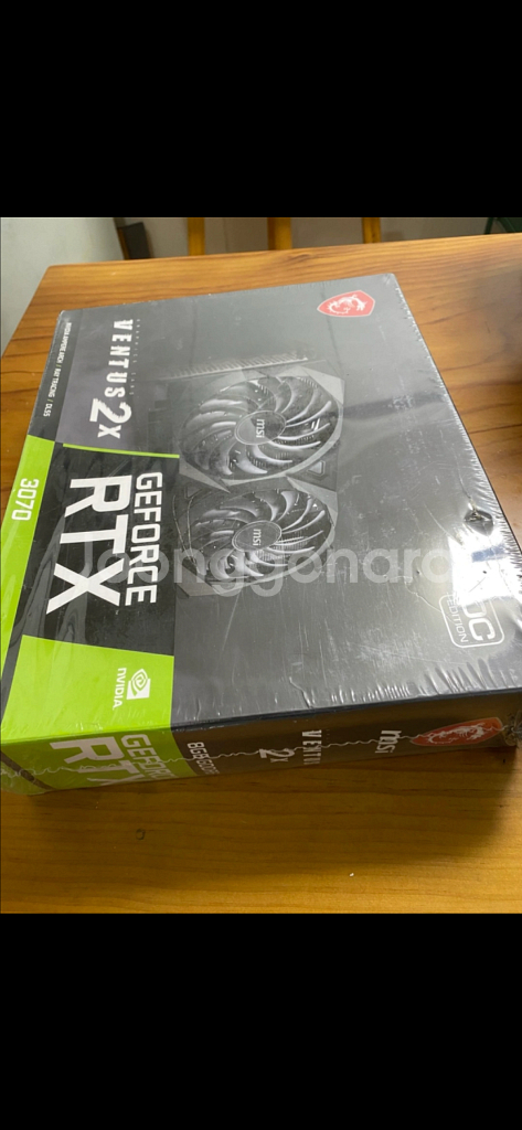 MSI RTX 3070 VENTUS 2X 그래픽카드--0