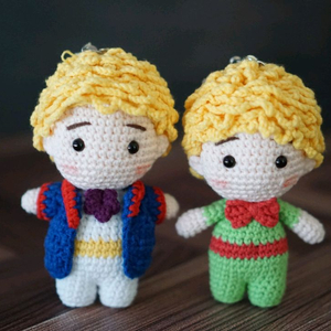 어린왕자 뜨개 키링 (계좌거래)