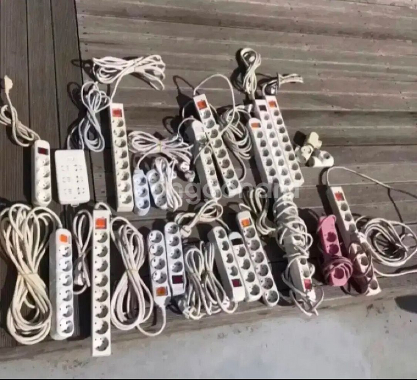 서울 멀티탭 콘센트 개별스위치 등 대량 처분--0