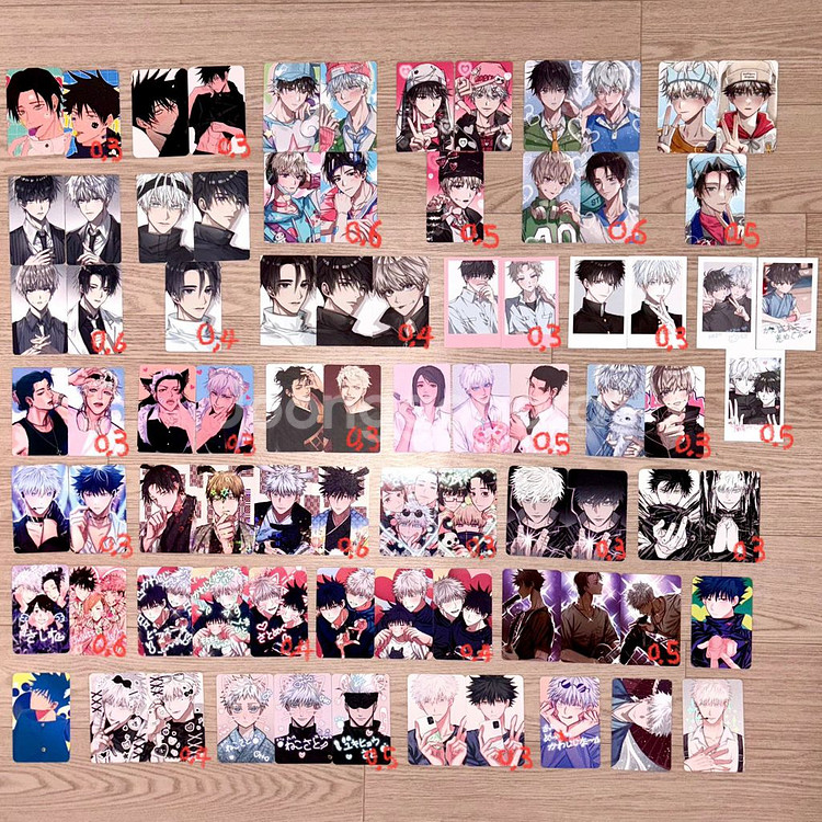 주술회전 비공굿 포카 폴라 양도 고죠 메구미 게토 유타--3