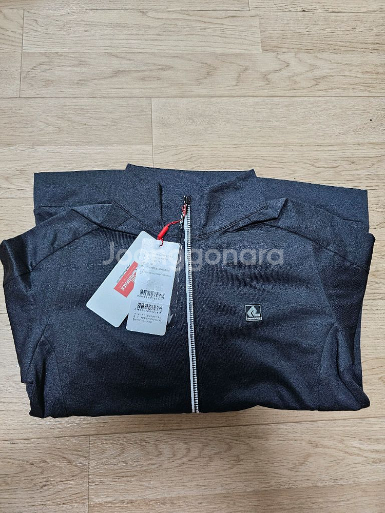 레드페이으 가을 여성 긴팔 풀짚업 등산복 차콜 새상품--1