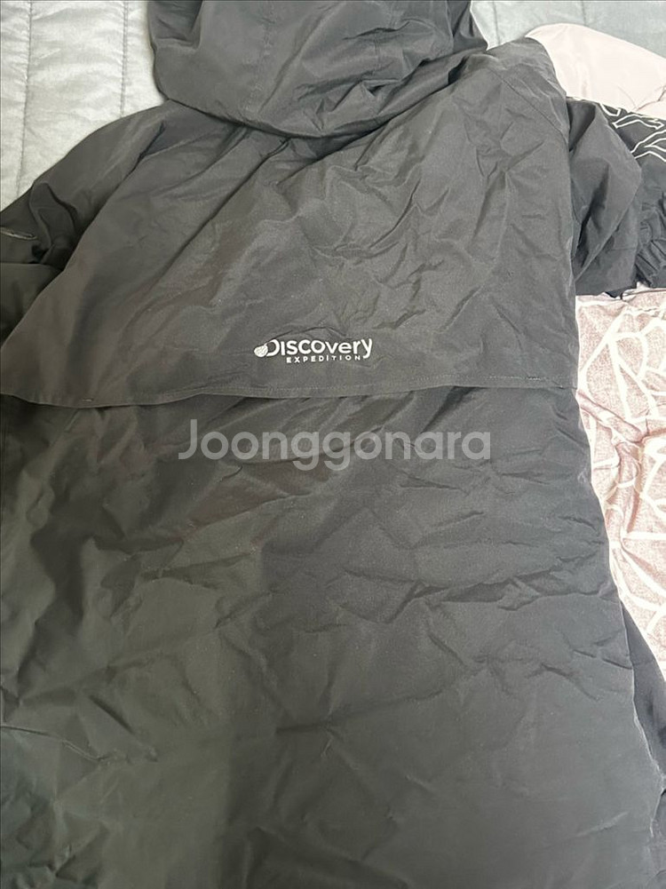 디스커버리 익스페디션 블랙 바람막이--0