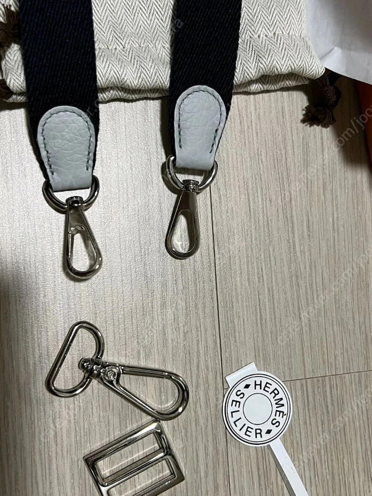 에르메스 미니 에블린 블루페일 Z 각인 이미지