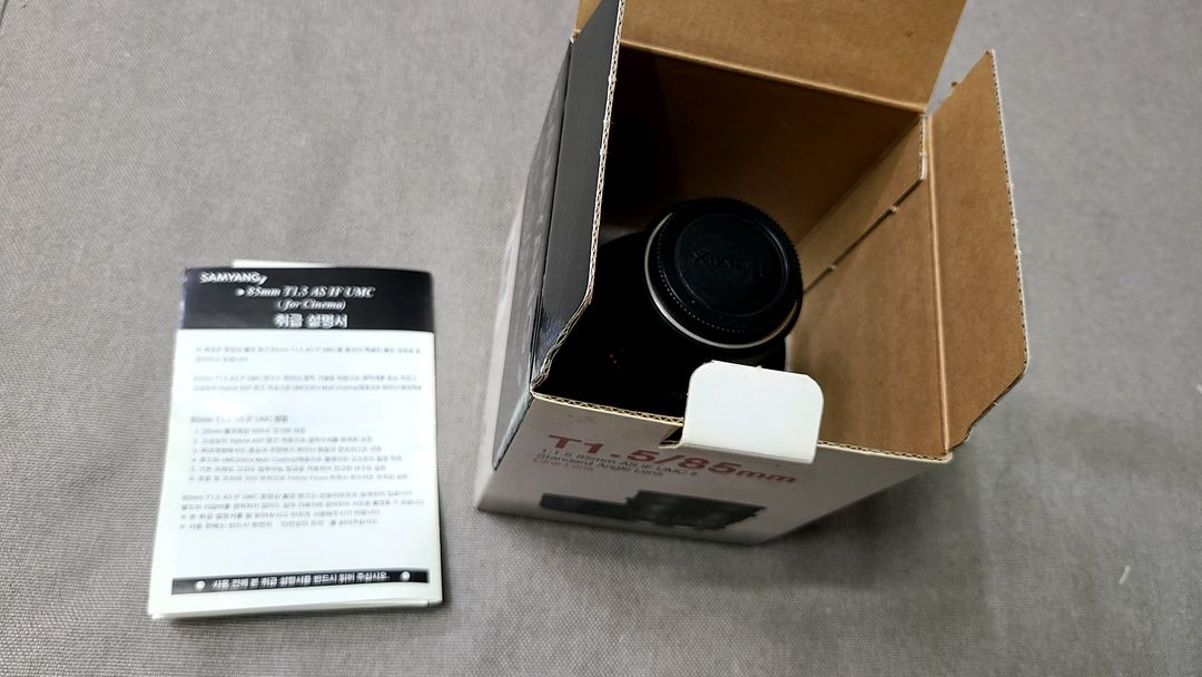 삼양 T1.5/85mm AS IF UMC II 시네렌즈 이미지