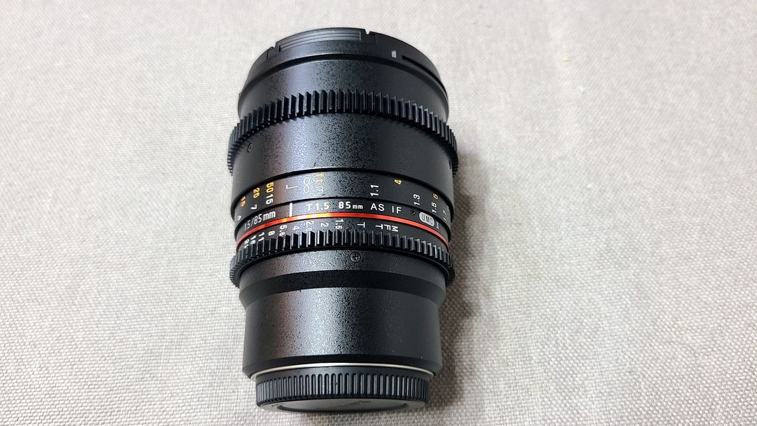 삼양 T1.5/85mm AS IF UMC II 시네렌즈 이미지