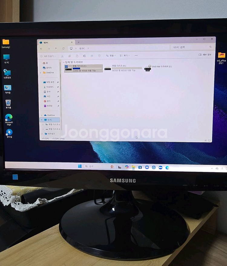 삼성 데스크탑 i5 11500 컴퓨터 - WIN 11--5