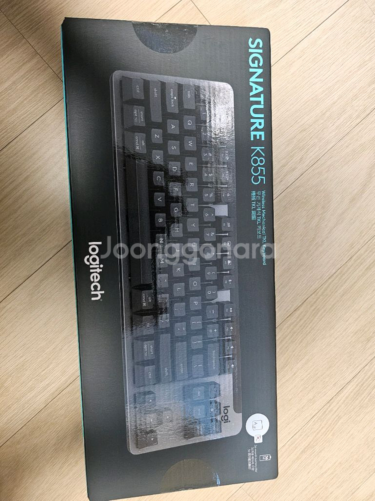 로지텍 키보드 K855 TKL(무선/블랙색상)--0