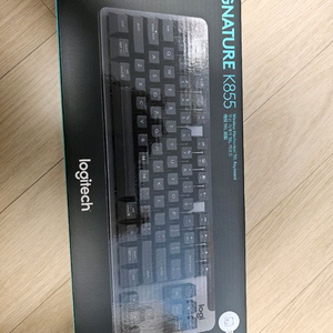 로지텍 키보드 K855 TKL(무선/블랙색상)