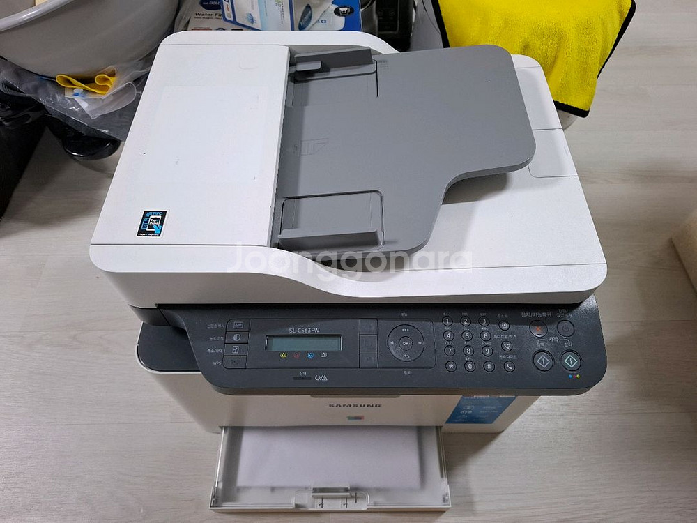 삼성 컬러 레이저 복합기 프린터 C563FW--4