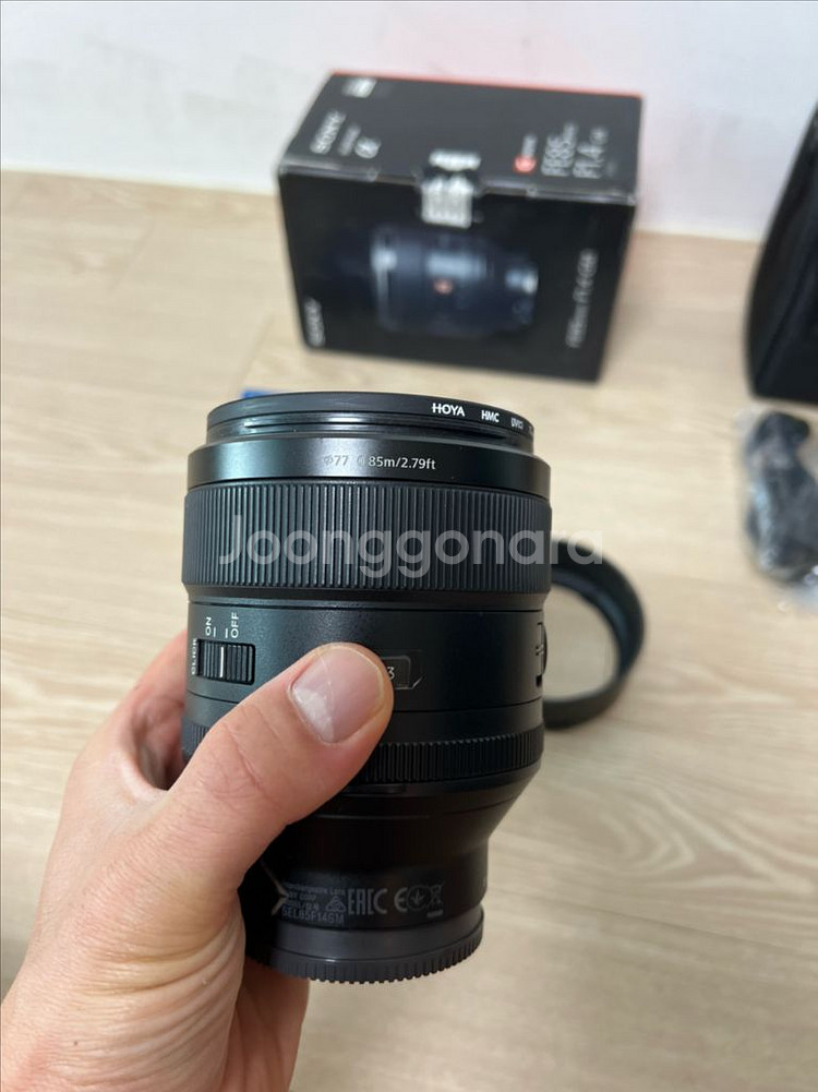 소니 FE85mm F1.4 GM 팔오금 렌즈--2