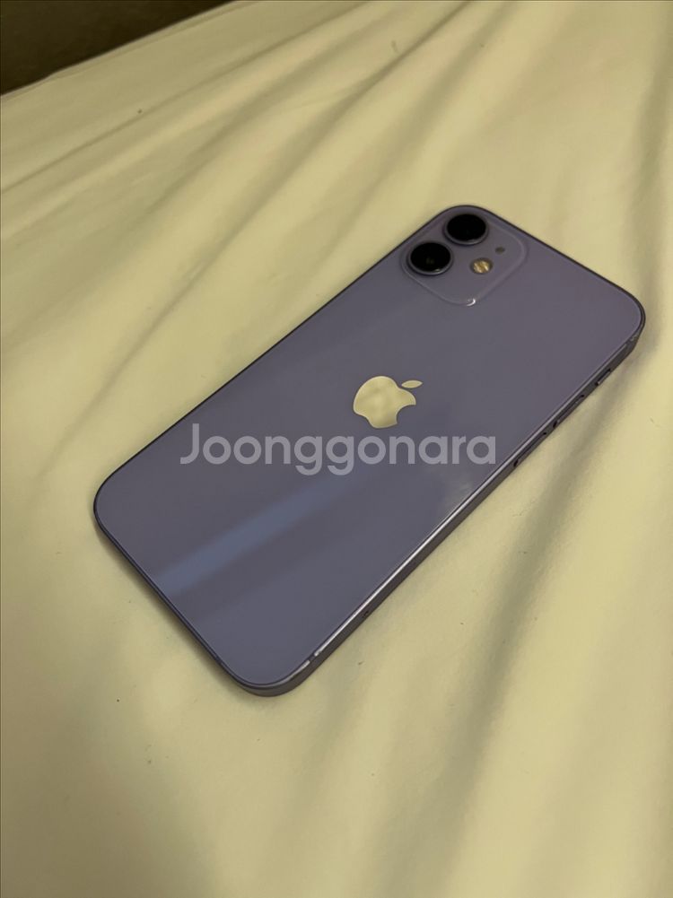 아이폰12미니 64기가 퍼플 A급--8