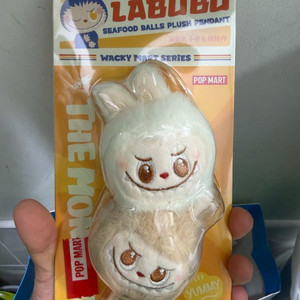 팝마트 팝업 한정 라부부 어묵 꼬치 키링 미개봉 새상품