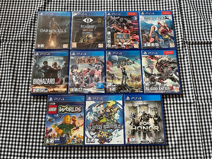 PS4 게임 11개 일괄 세일 판매 합니다.--0