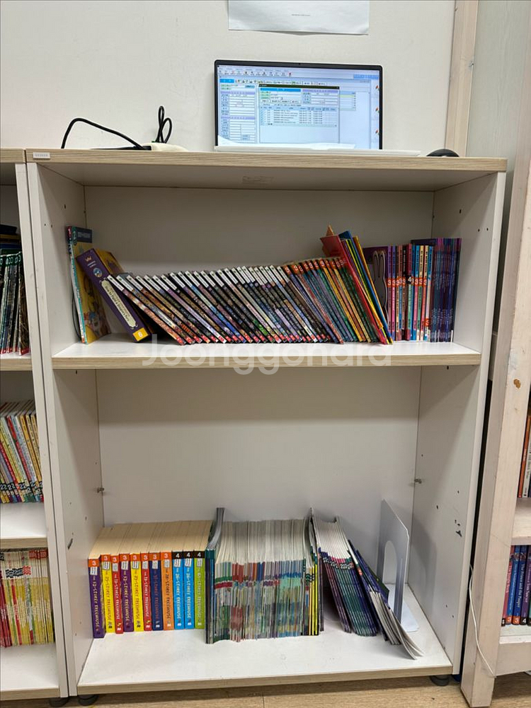 DESKER W800 책장 3단--1