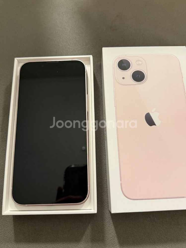 아이폰13미니핑크--1