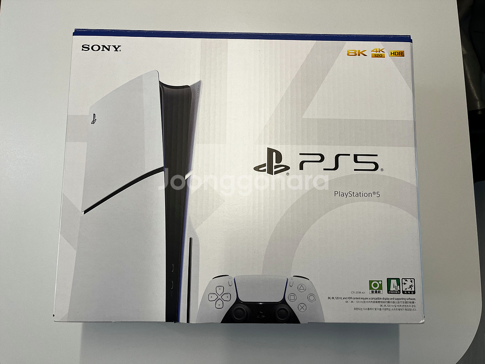 PS5 슬림디스크 버젼 + 듀얼센스 2개--1