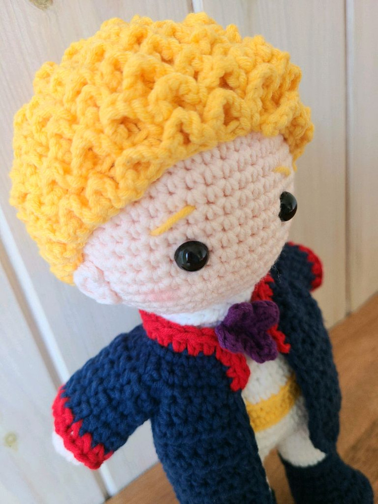 어린왕자(블루) 핸드메이드 인형 (계좌거래)--1