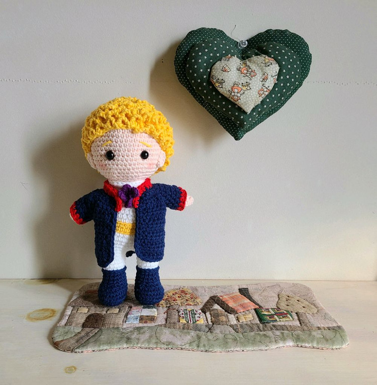 어린왕자(블루) 핸드메이드 인형 (계좌거래)--0