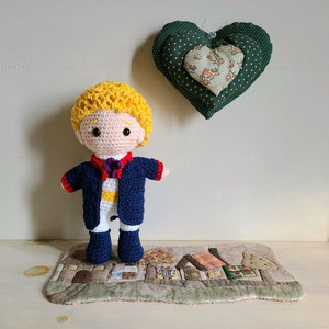 어린왕자(블루) 핸드메이드 인형 (계좌거래)