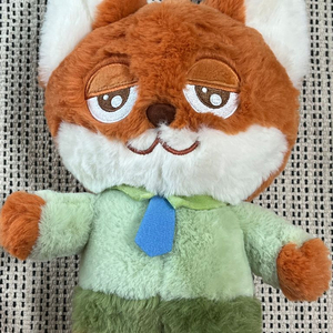 주토피아 닉 인형
