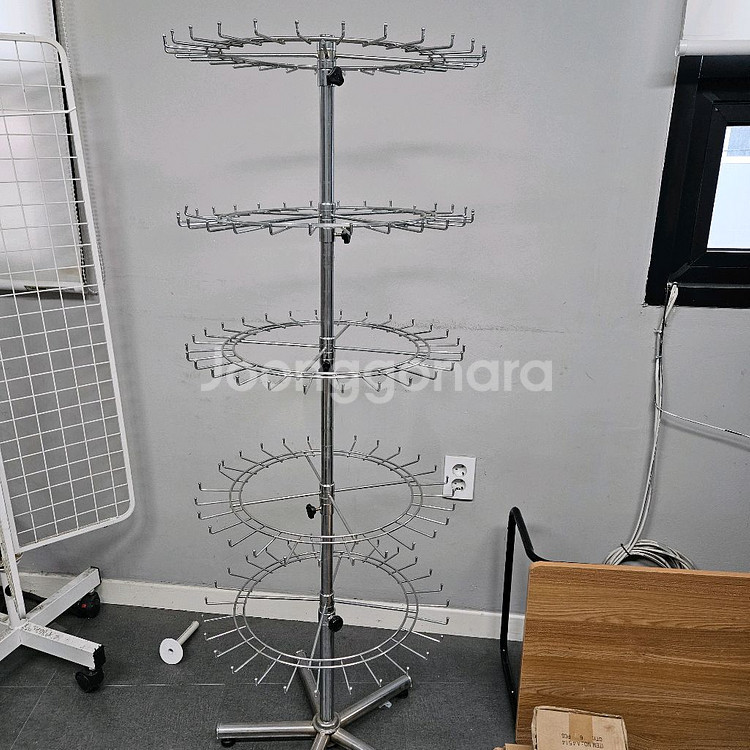 28핀 5단 회전 진열대--0