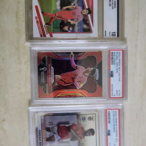 축구 선수 카드 PSA 등급 카드 다수 일괄