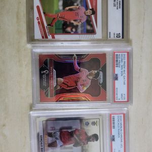 축구 선수 카드 PSA 등급 카드 다수 일괄