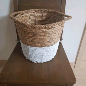 라탄 해초 바구니 인테리어