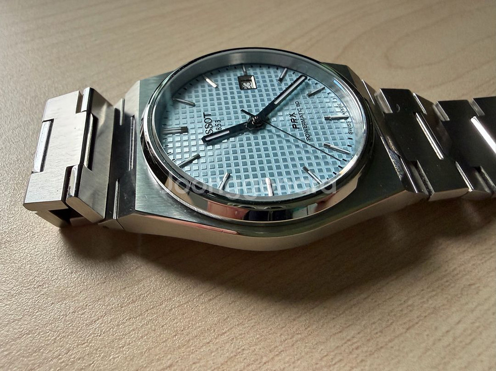 티쏘 PRX 아이스블루 40mm--2