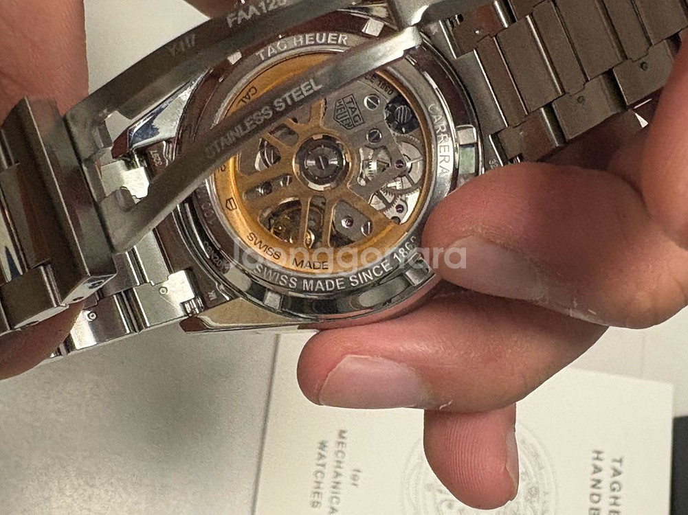 태그호이어 까레라호이어2 크로노그래프 청판시계 판매--7