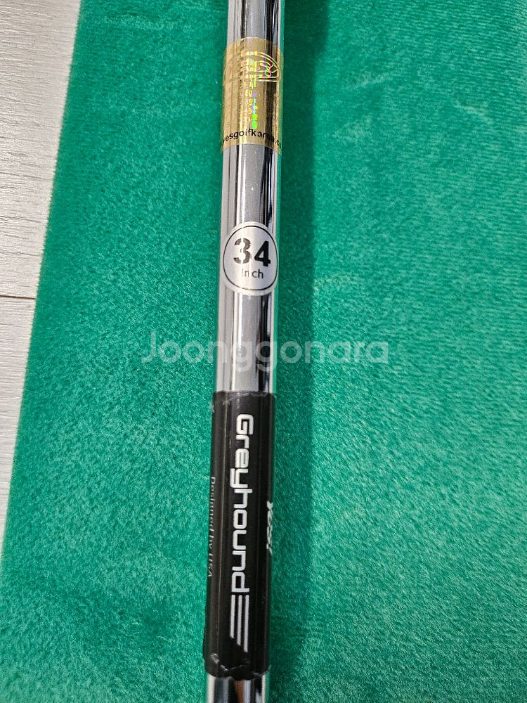 예스골프 그레이하운드 캘리 블랙 퍼터 34인치--4