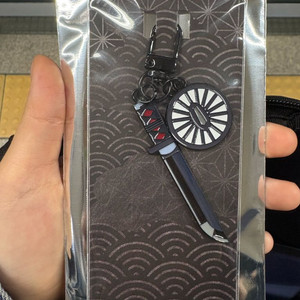 귀멸의칼날 귀칼 탄지로 일륜도 키링 메가박스