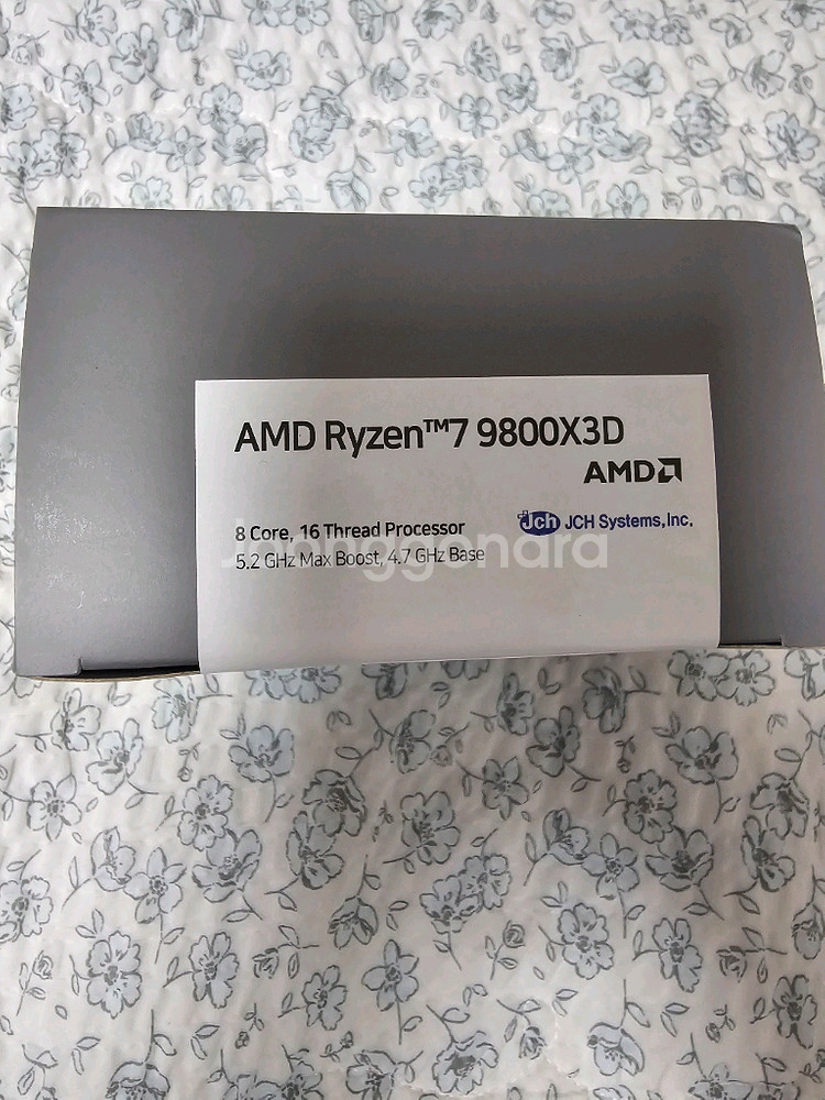 AMD 라이젠 9800X3D 판매합니다..--0