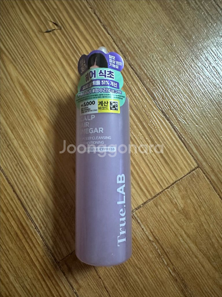 정직한 실험실 트루랩 스칼프 헤어 식초 판매 미개봉--0