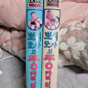 뽀식도사와뚱갈이 비디오테이프