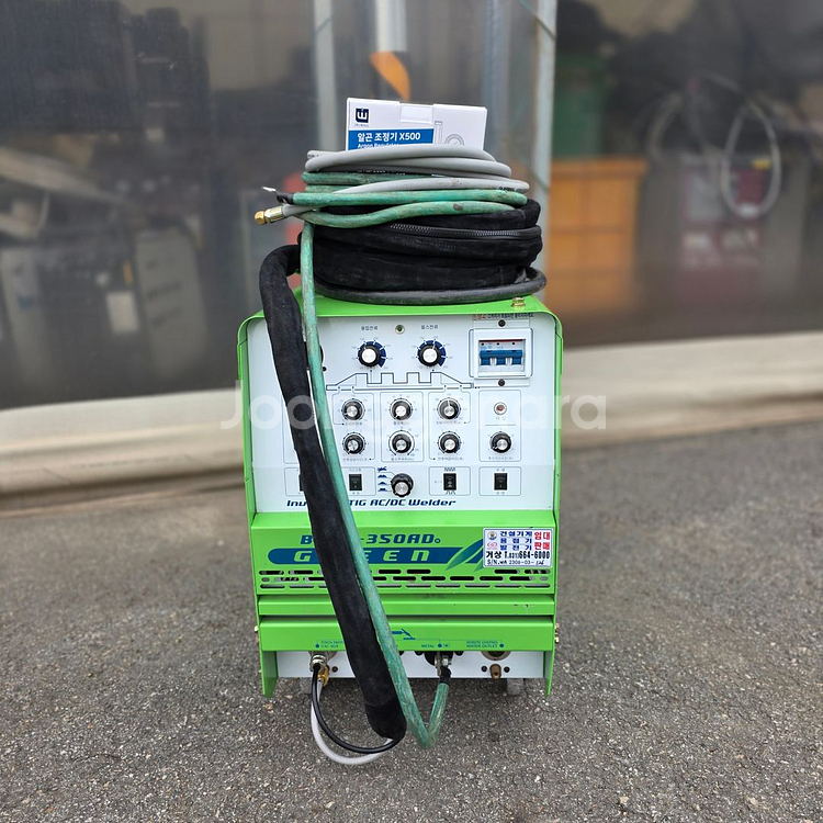 [중고]금호전기 350A 인버터 알곤용접기 ACDC겸용--1