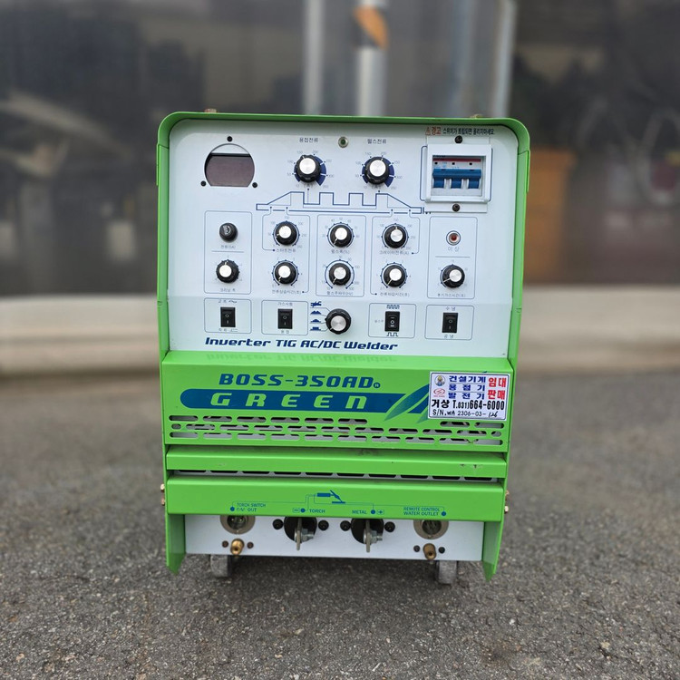 [중고]금호전기 350A 인버터 알곤용접기 ACDC겸용--3