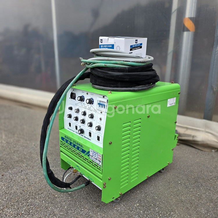 [중고]금호전기 350A 인버터 알곤용접기 ACDC겸용--2